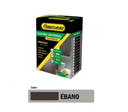 PASTINA PENNSYLVANIA ACRILICA CON CATALIZADOR EBANO (1 KG)