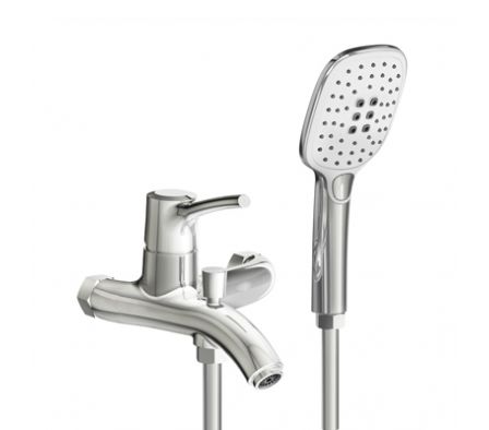 MONOCOMANDO PARED P/BAÑERA Y DUCHA MANUAL FV SAUCHE 310/S9-CR