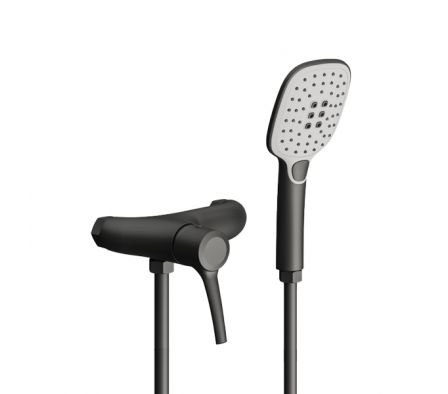 MONOCOMANDO EXTERIOR DUCHA PARED FV SAUCHE NEGRO 311/S9-NG