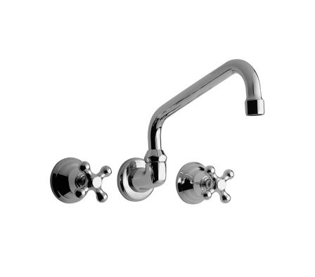 MEZCL. F.V. P/COCINA DE EMBUTIR PICO MOVIL ALTO 403.03/20N-CR