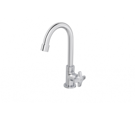 CANILLA MESADA PICO ALTO COCINA DECA MAX 1196.C34