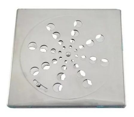 REJILLA CUAD. ABRE/CIERRA CROMO 10X10 - HYDROTECNIA