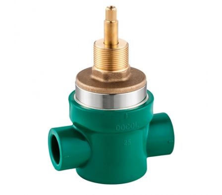 VALVULA BASETEC PPR 25MM DOCOL 568400