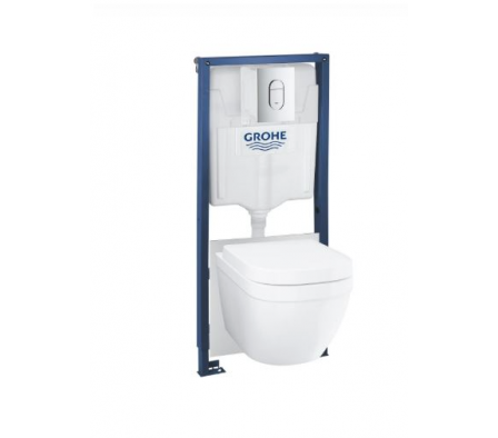 KIT GROHE (INO/CIST) SUSPENDIDO EURO CERAM. 5EN1 BLANCO 39536000