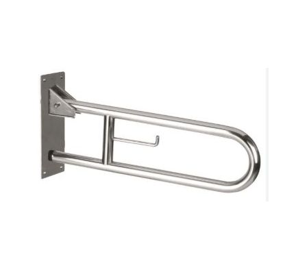BARRA ARTIC.REBATIBLE INOX C/PAPEY PROTEC.60CM