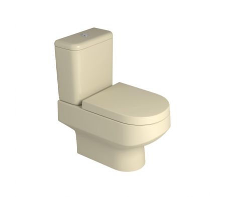 INODORO ACOPLE SIN CISTERNA DECA CARRARA CREMA P.606.37