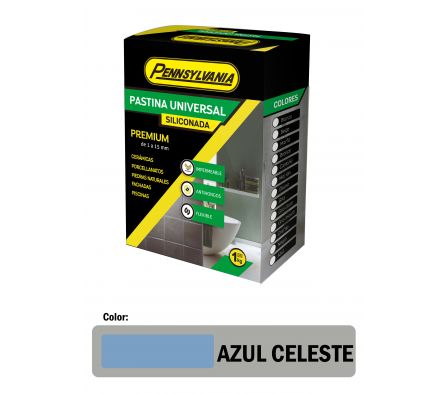 PASTINA PENNSYLVANIA UNIV.SILICONADA AZUL CELESTE (1KG)