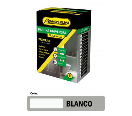 PASTINA PENNSYLVANIA UNIV.SILICONADA BLANCO (1KG)