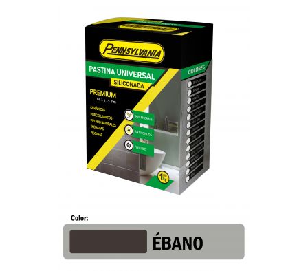 PASTINA PENNSYLVANIA UNIV.SILICONADA EBANO (1KG)